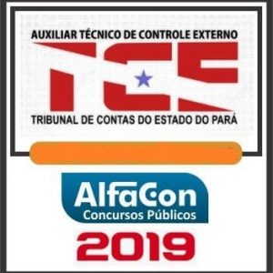 TCE PA (AUXILIAR TÉCNICO) Alfacon 2019.1