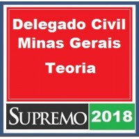 Delegado de Polícia Civil de Minas Gerais Edital Publicado Supremo Concursos 2018.1